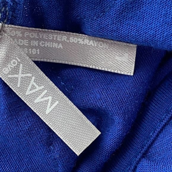 MAX Love Blue Racerback Lace Sleeveless Tunic Top - Picture 9 of 12